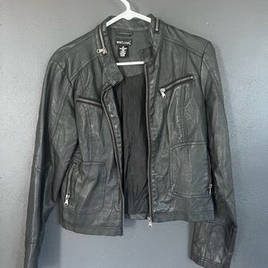 Leather jacket